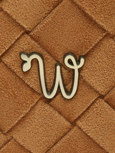 Schoudertas A4 Formaat Aubepine Woomen Bruin aubepine WAUB03 ander zicht 3
