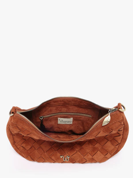Cross Body Tas Aubepine Woomen Bruin aubepine WAUB19 ander zicht 4
