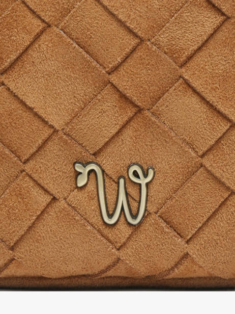 Cross Body Tas Aubepine Woomen Bruin aubepine WAUB45 ander zicht 3