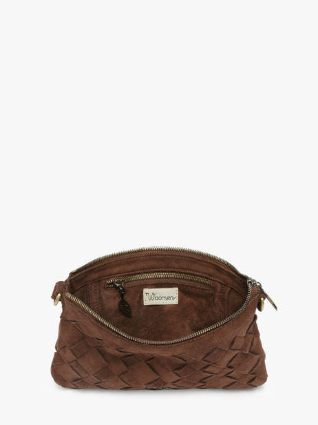 Cross Body Tas Aubepine Woomen Bruin aubepine WAUB45 ander zicht 4