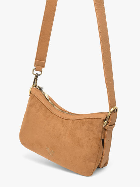 Sac Bandoulière Ellebore Woomen Marron ellebore WHEB10 vue secondaire 2