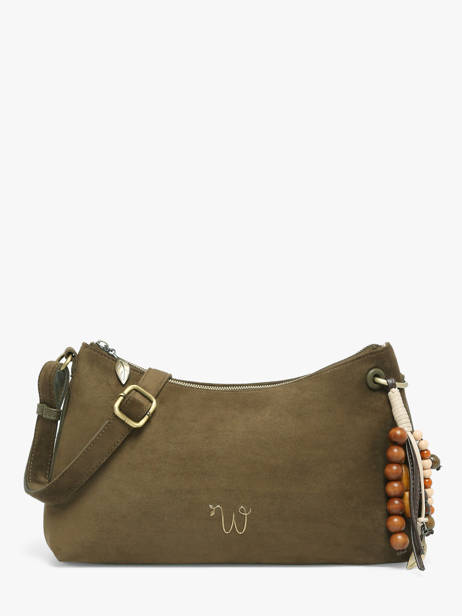 Cross Body Tas Ginseng Woomen Groen ginseng WGIN03