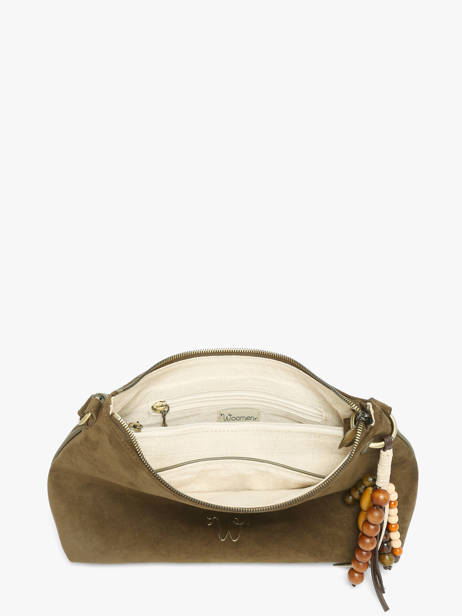 Cross Body Tas Ginseng Woomen Groen ginseng WGIN03 ander zicht 4