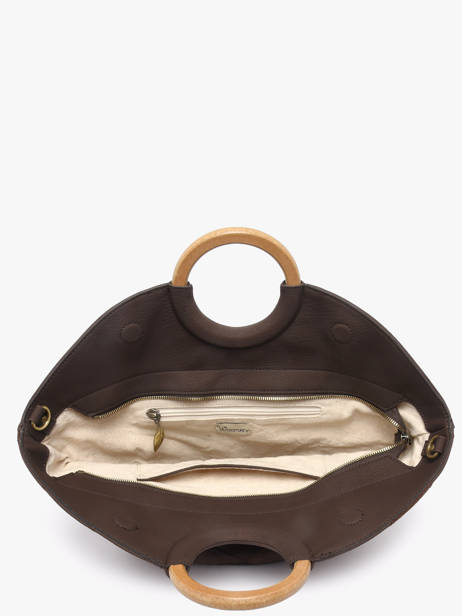 Sac Porté Main Neflier Patchwork Woomen Marron neflier patchwork WNET01 vue secondaire 5