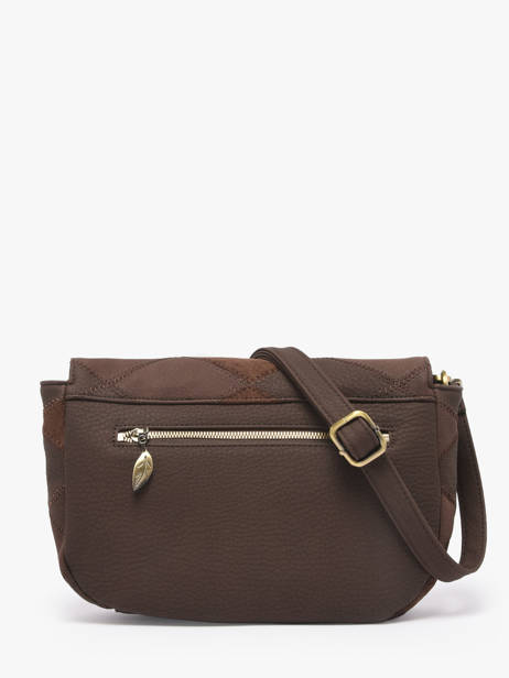 Cross Body Tas Neflier Patchwork Woomen Bruin neflier patchwork WNET04 ander zicht 5