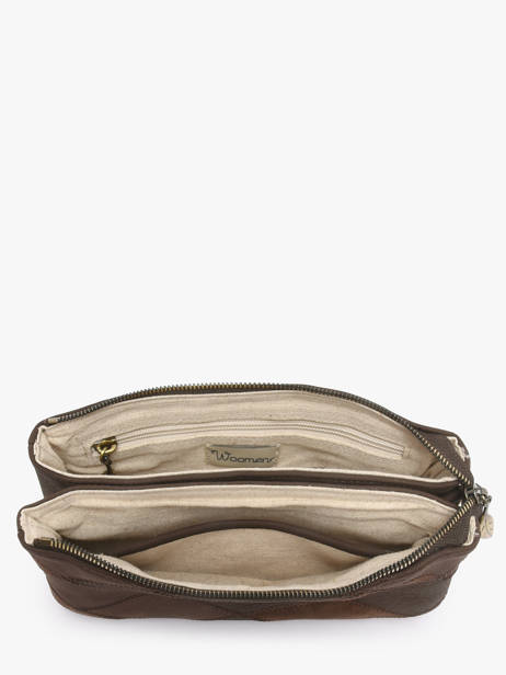 Cross Body Tas Neflier Patchwork Woomen Bruin neflier patchwork WNET45 ander zicht 4