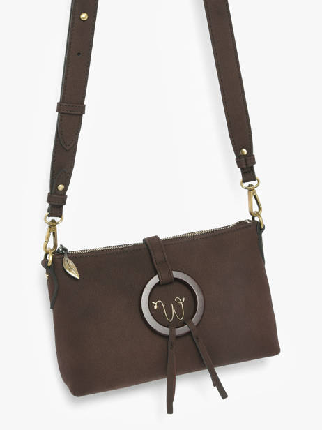 Cross Body Tas Verveine Woomen Bruin verveine WVER01 ander zicht 2