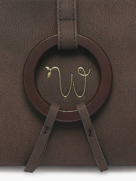 Cross Body Tas Verveine Woomen Bruin verveine WVER01 ander zicht 3
