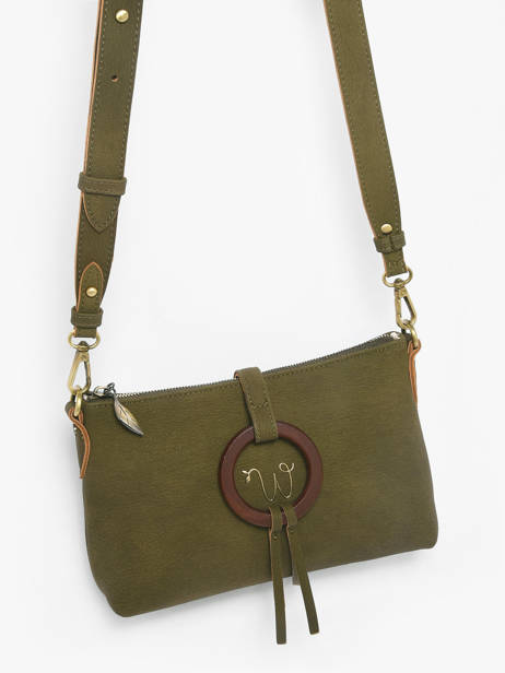 Cross Body Tas Verveine Woomen Groen verveine WVER01 ander zicht 2