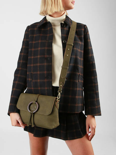 Sac Bandoulière Verveine Woomen Vert verveine WVER02 vue secondaire 1