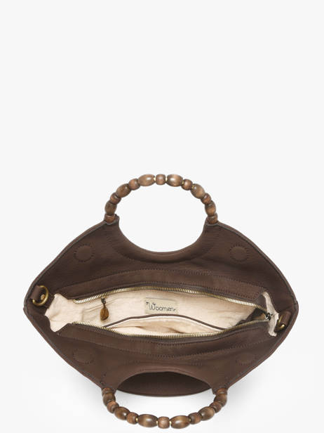 Sac Bandoulière Neflier Pearl Woomen Marron neflier pearl WNEP02 vue secondaire 5
