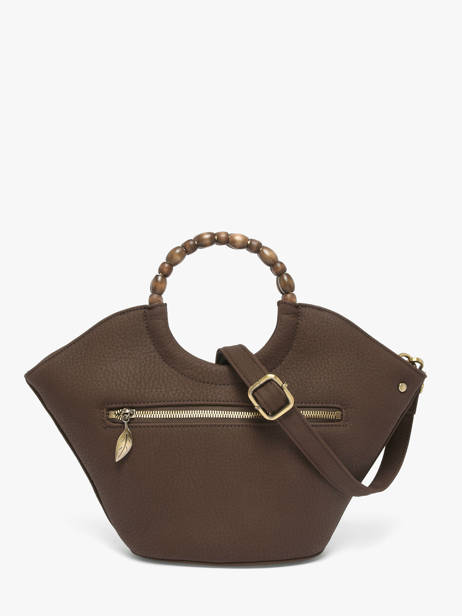 Sac Bandoulière Neflier Pearl Woomen Marron neflier pearl WNEP02 vue secondaire 6