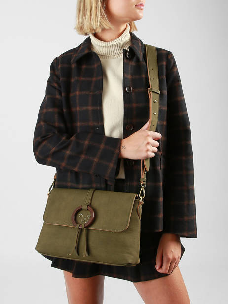 Cross Body Tas Verveine Woomen Groen verveine WVER03 ander zicht 1
