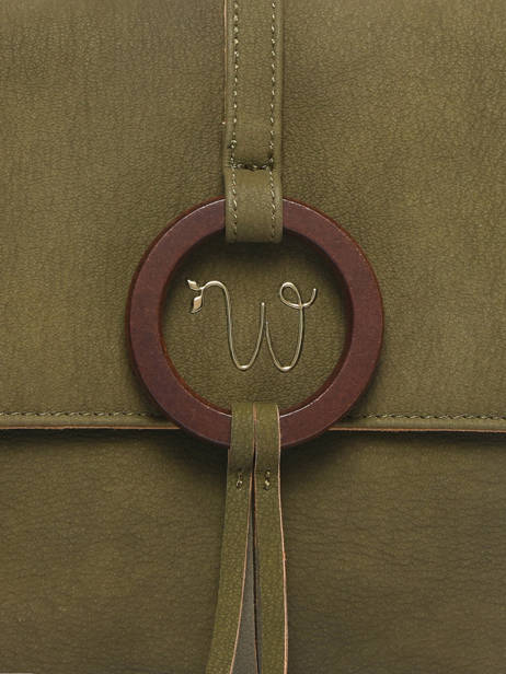 Cross Body Tas Verveine Woomen Groen verveine WVER03 ander zicht 3