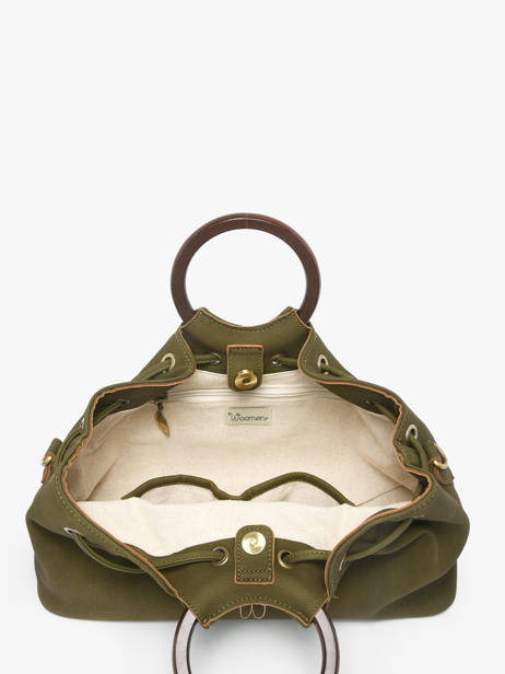 Sac Bandoulière Verveine Woomen Vert verveine WVER04 vue secondaire 5