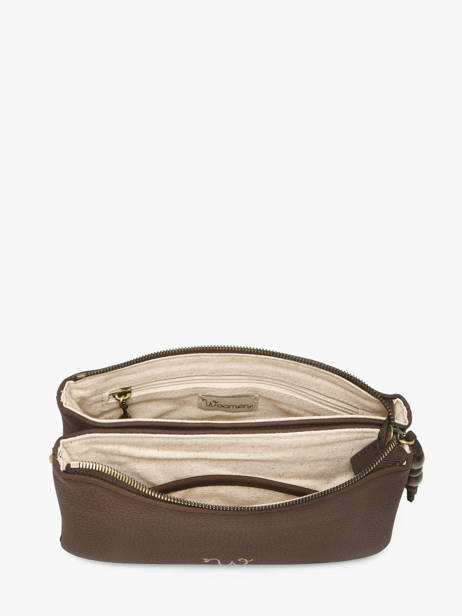 Cross Body Tas Neflier Pearl Woomen Bruin neflier pearl WNEP45 ander zicht 4