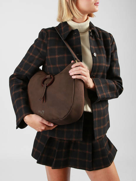 Schoudertas Verveine Woomen Bruin verveine WVER10 ander zicht 1