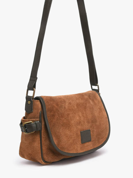 Cross Body Tas Vienne Basilic pepper Bruin vienne BVIE02 ander zicht 1