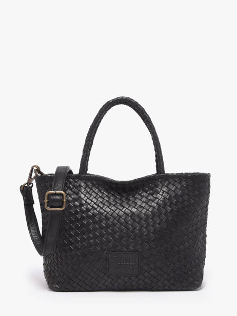 Cross Body Tas Lisbonne Basilic pepper Zwart lisbonne BLIS01