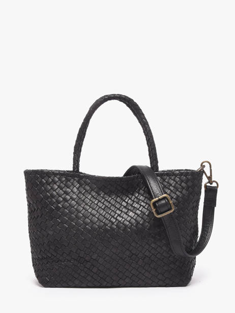 Cross Body Tas Lisbonne Basilic pepper Zwart lisbonne BLIS01 ander zicht 4