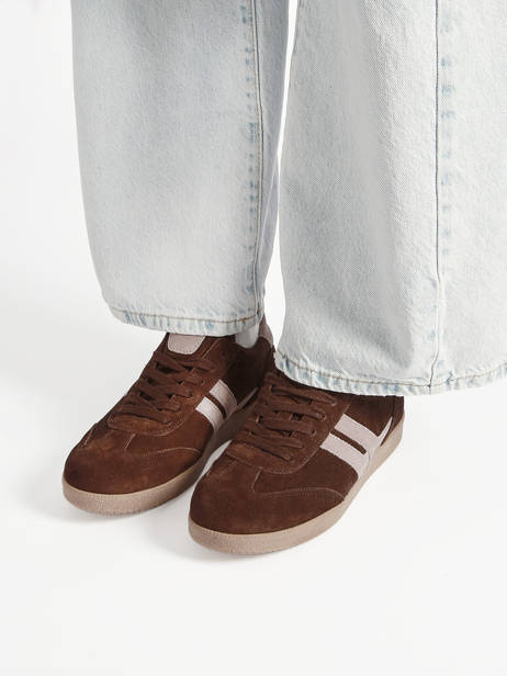 Sneakers Uit Leder Gabor Rood women 5 ander zicht 1
