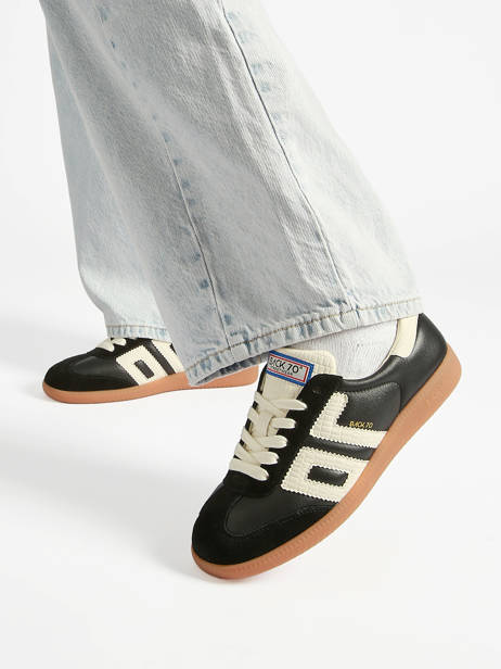 Sneakers Cloud En Cuir Back 70 Noir women 307 vue secondaire 1