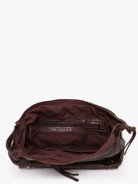 Cross Body Tas Heritage Leder Biba Bruin heritage AKA3L ander zicht 2