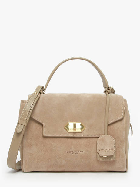 Cross Body Tas Suede Grace Leder Lancaster Beige suede grace 71