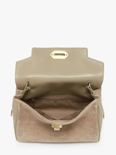 Cross Body Tas Suede Grace Leder Lancaster Beige suede grace 71 ander zicht 2
