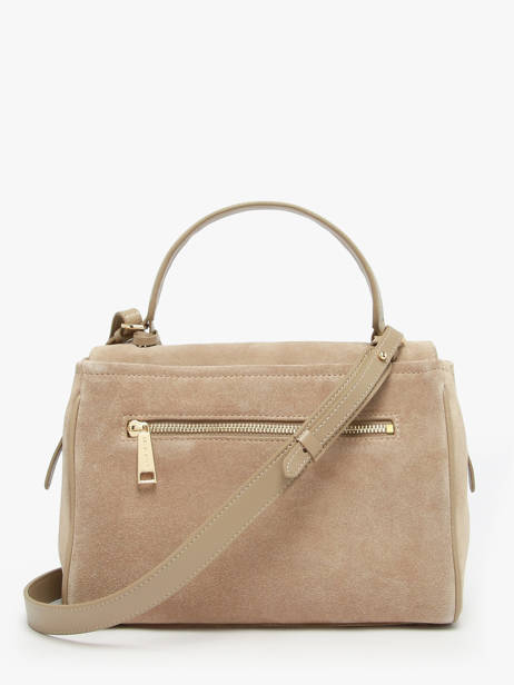 Cross Body Tas Suede Grace Leder Lancaster Beige suede grace 71 ander zicht 3