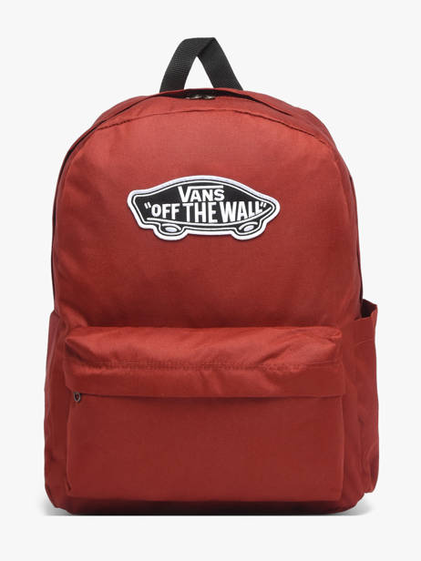 Rugzak 1 Compartiment Vans Rood backpack VN000H4Y