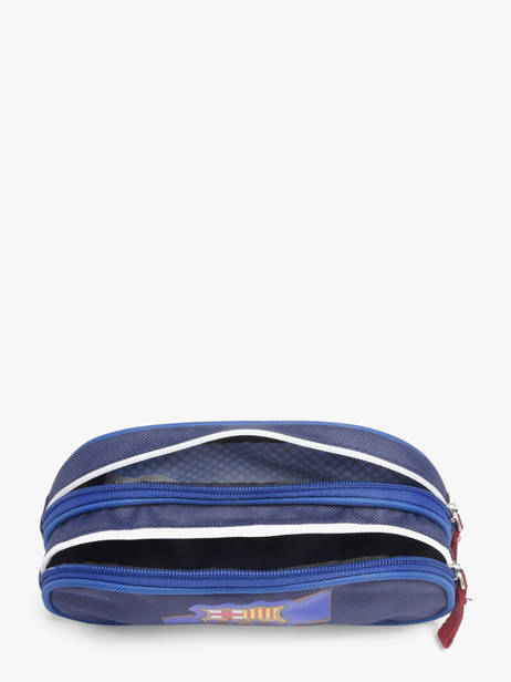 Trousse 2 Compartiments Fc barcelone Bleu barca 25BF207D vue secondaire 1