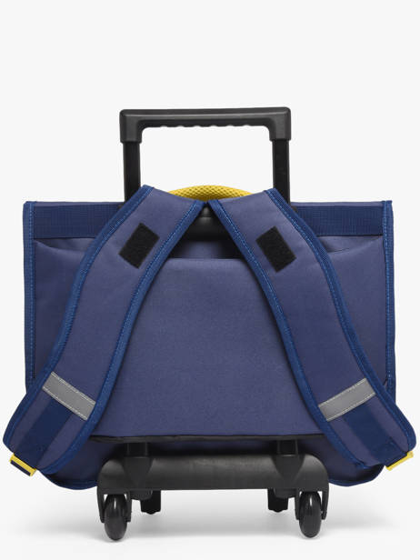 Boekentas Op Wieltjes 2 Compartimenten Pokemon Blauw pokemon & friends 26KK203K ander zicht 4