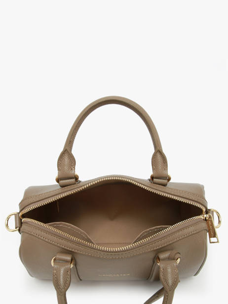 Handtas Milano Ana Leder Lancaster Beige milano ana 102 ander zicht 3