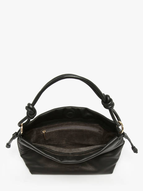 Cross Body Tas Lush Leder Lancaster Zwart lush 112 ander zicht 2