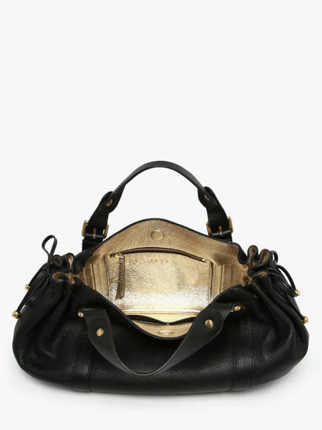 Schoudertas D Light Leder Gerard darel Zwart d light DES01440 ander zicht 3