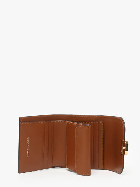 Porte-monnaie Cuir Gerard darel Marron wallet DEO46411 vue secondaire 1