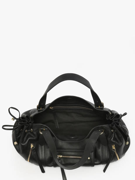 Schoudertas Icone Leder Gerard darel Zwart icone DES30410 ander zicht 3