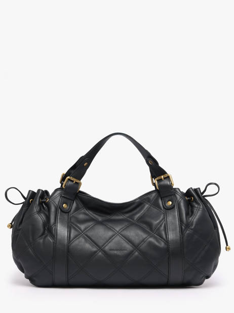 Schoudertas Matelasse Leder Gerard darel Zwart matelasse DESB4410