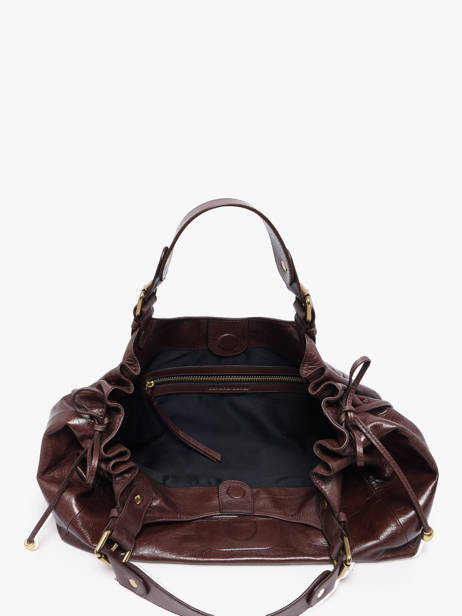 Schoudertas Chiara Leder Gerard darel Bruin chiara DES84474 ander zicht 3