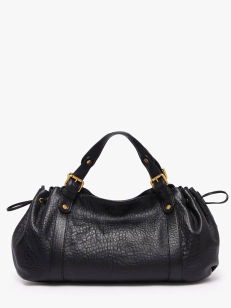 Schoudertas Bubble Leder Gerard darel Zwart bubble DES01428 ander zicht 4