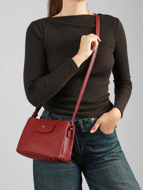 Cross Body Tas Maya Hexagona Rood maya 2120204 ander zicht 1