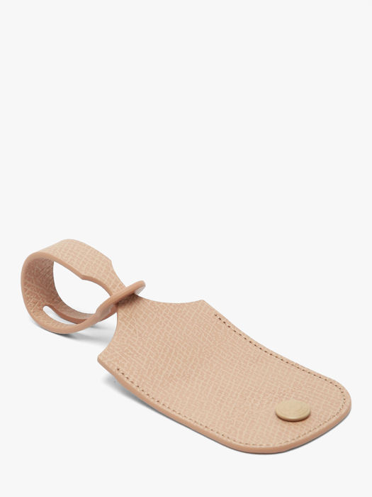 Longchamp Porte-clés cuir pliage one Papierhouder Beige