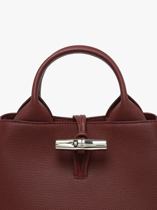 Longchamp Le roseau Sac porté main Rouge
