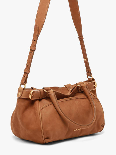 Sac Porté Main Lune Cuir Lune Cuir Vanessa bruno Marron lune 3V40920 vue secondaire 1