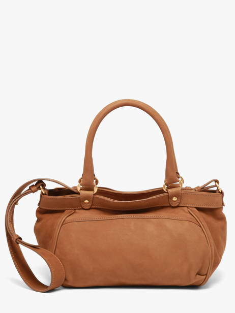 Sac Porté Main Lune Cuir Lune Cuir Vanessa bruno Marron lune 3V40920 vue secondaire 4