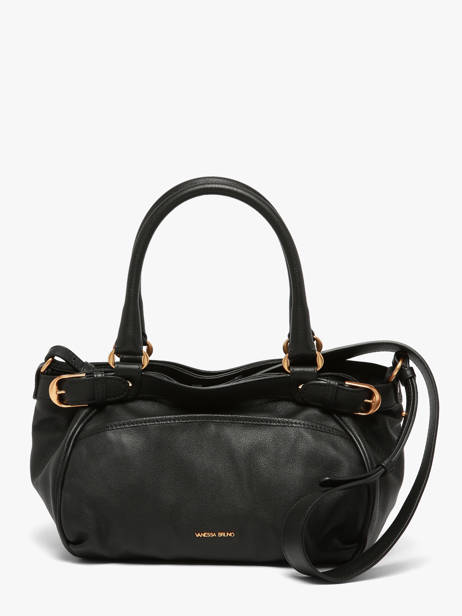 Sac Porté Main Lune Cuir Vanessa bruno Noir lune 11V40920