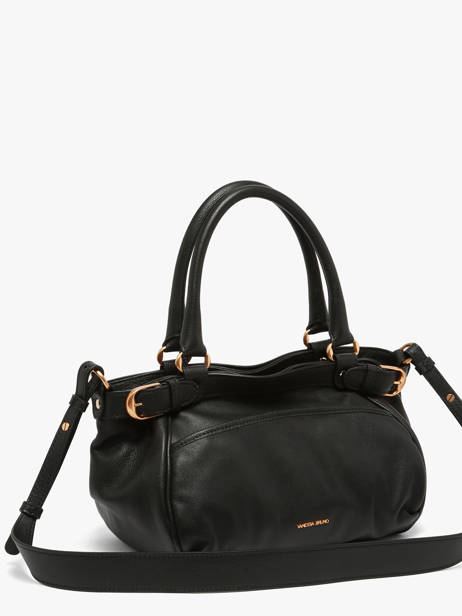 Sac Porté Main Lune Cuir Vanessa bruno Noir lune 11V40920 vue secondaire 1