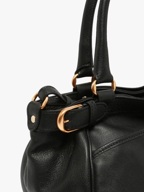 Sac Porté Main Lune Cuir Vanessa bruno Noir lune 11V40920 vue secondaire 2