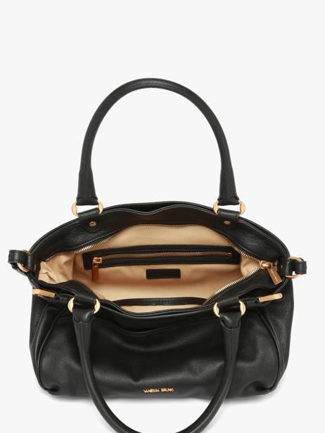 Sac Porté Main Lune Cuir Vanessa bruno Noir lune 11V40920 vue secondaire 3